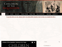 Tablet Screenshot of childrenoftheinquisition.com